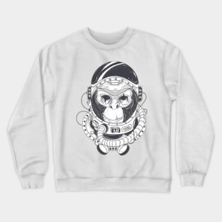 Space monkey Crewneck Sweatshirt